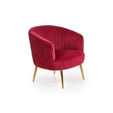 Armchair CROWN burgundy